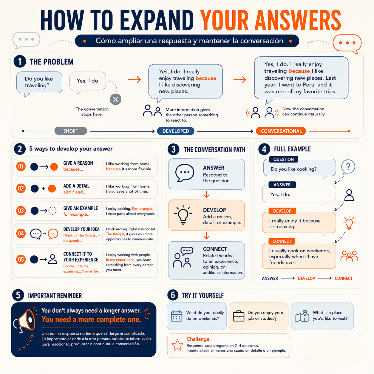 How to expand your answers resou 4